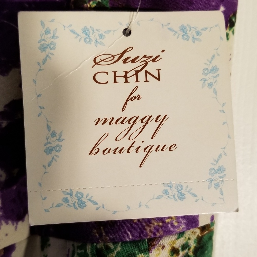 Firm Price**Suzi Chin for Maggy Boutique Sun Dress - Picture 2 of 4